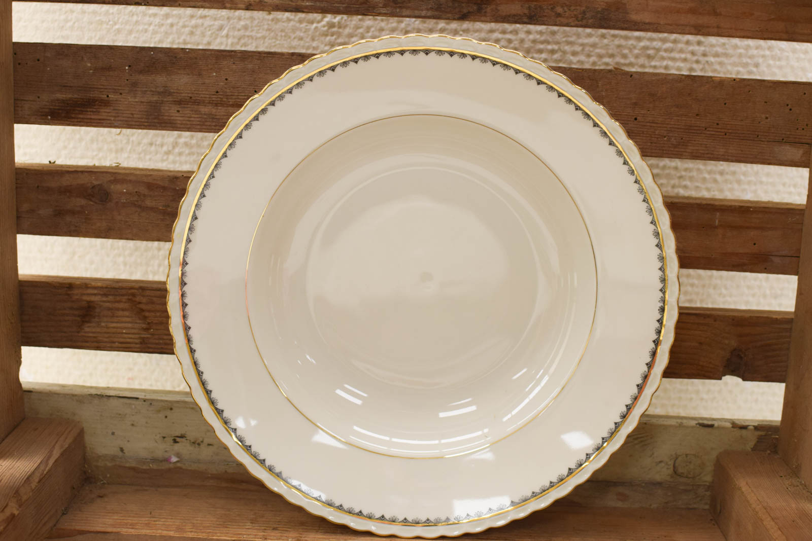 Alternative view of 6 stuks Winterling Bavaria porseleinen diepe borden  48394