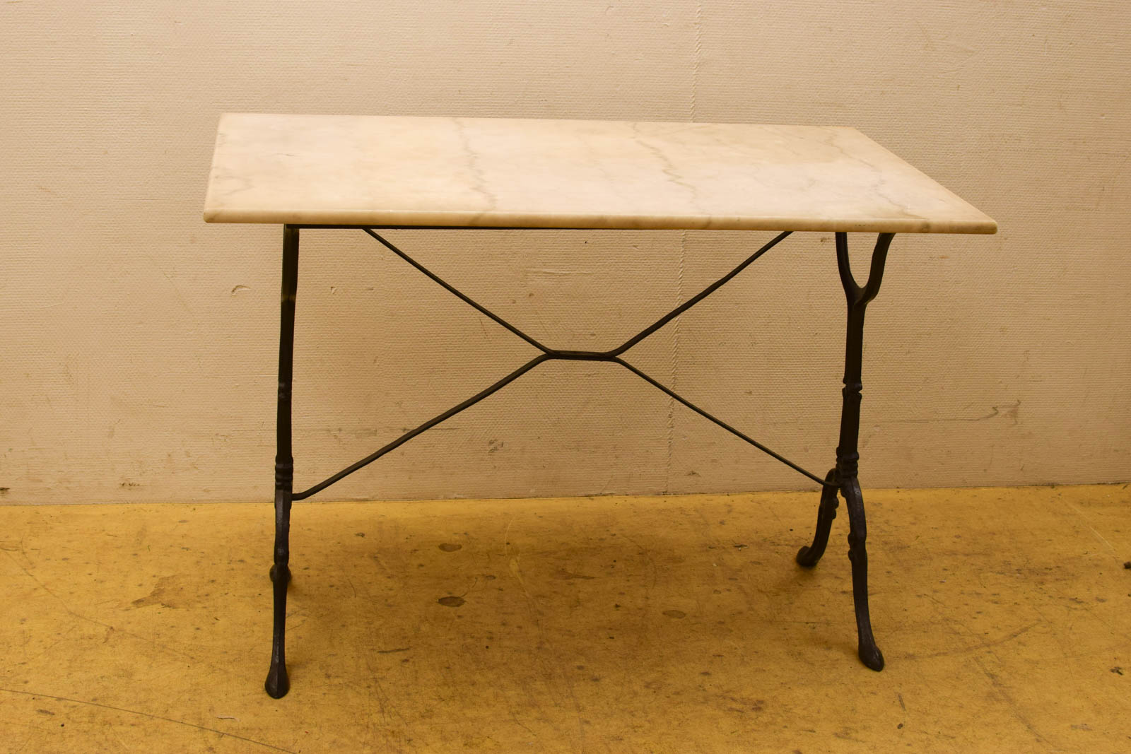 Tuintafel met marmeren blad  48396