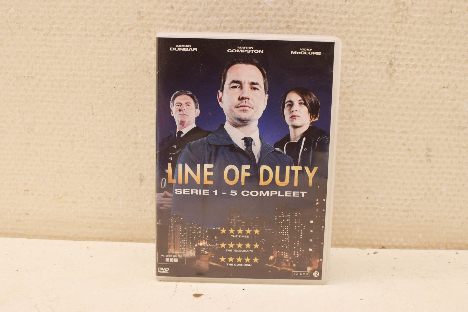 12 dvd box Line of Duty serie 1-5 compleet 48406