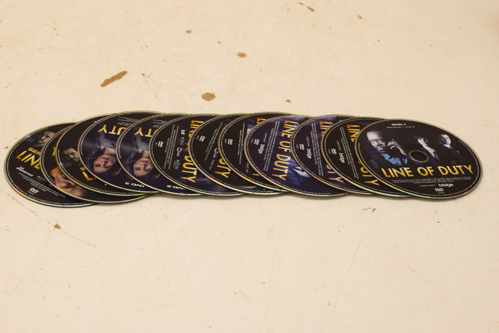 Alternative view of 12 dvd box Line of Duty serie 1-5 compleet 48406