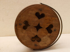 Alternative view of Houten Ronde houten stoof 48411