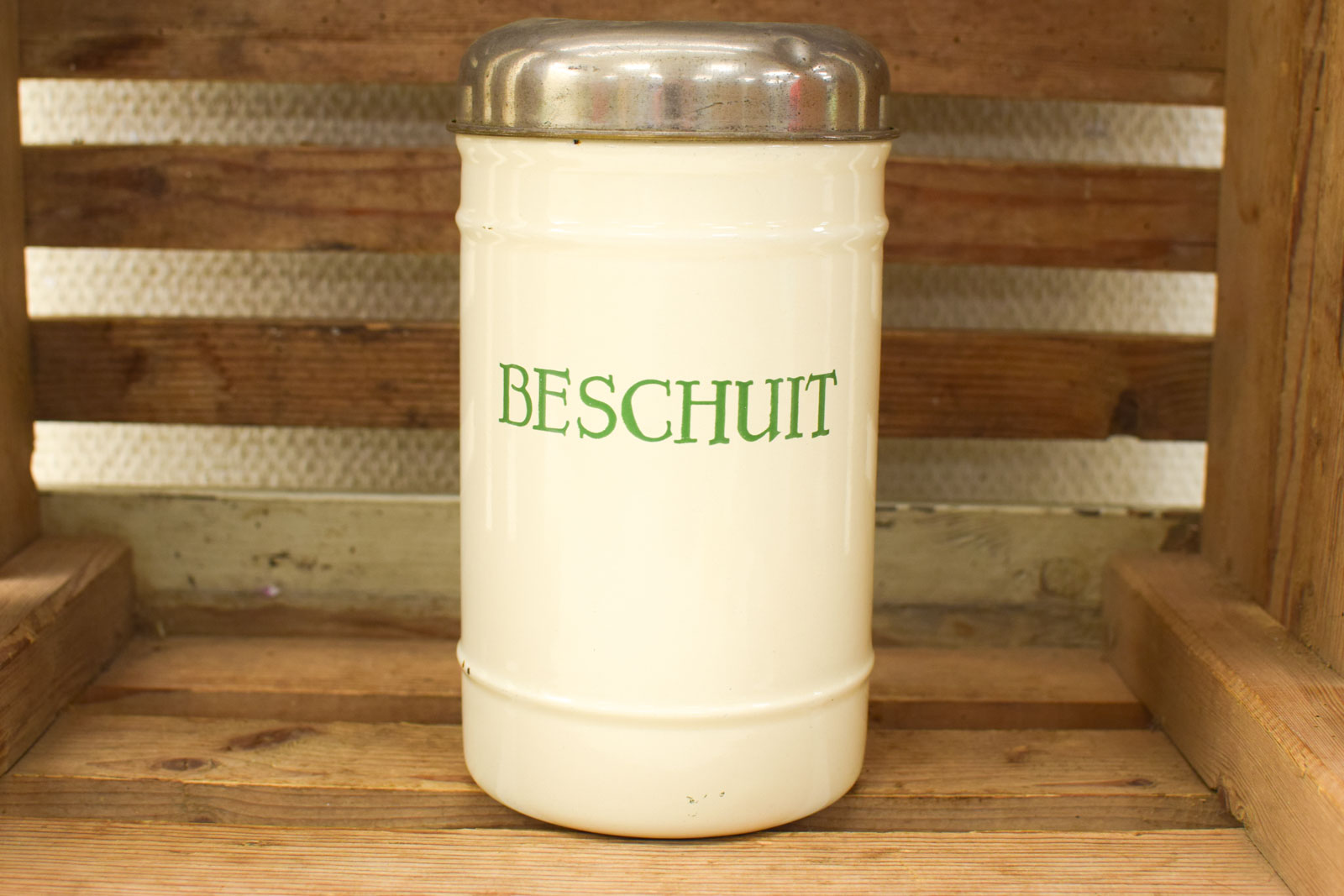 Emaille Beschuitblik 48420