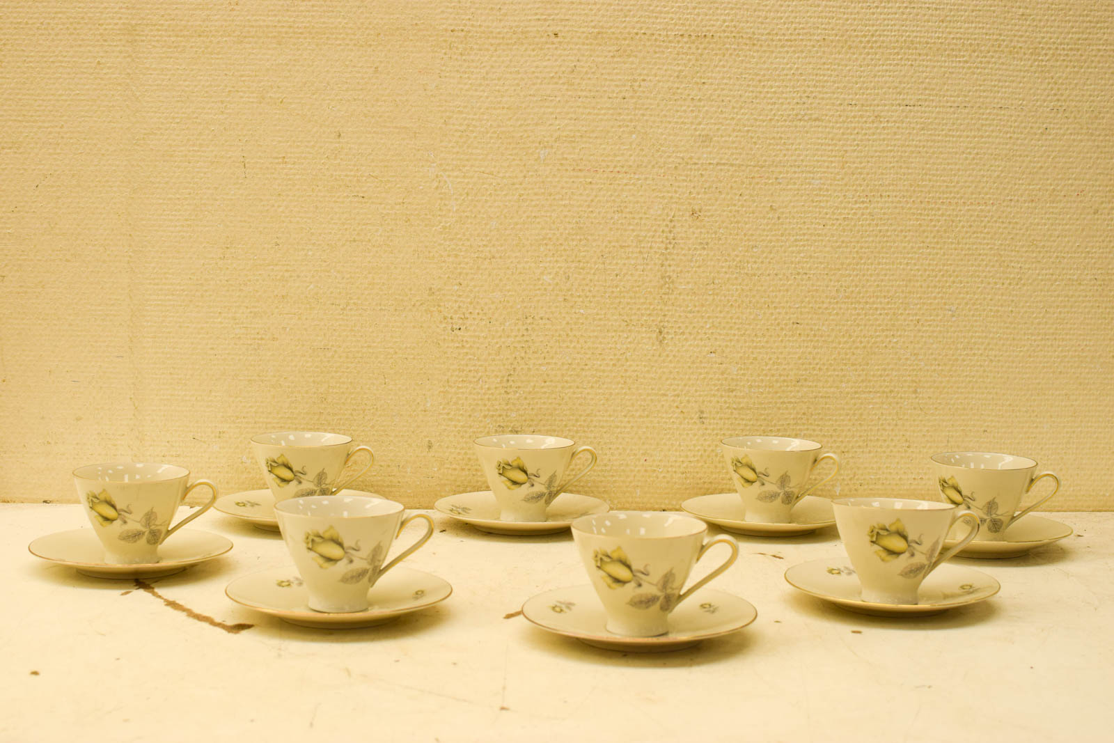 16 delig Andreson 54 porseleinen kop en schotels 48435