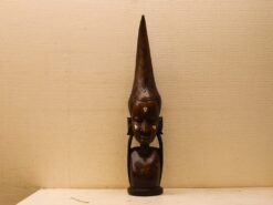 Houten Beeld van een vrouwenhoofd 48472