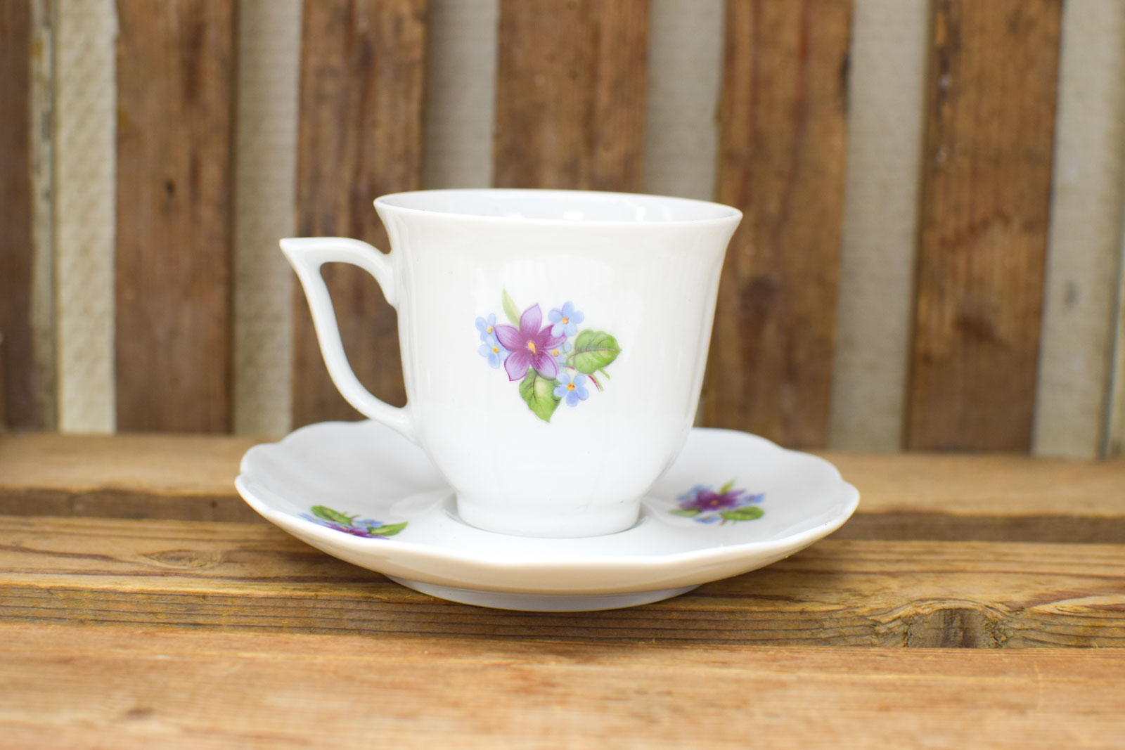 Alternative view of Vohenstrauss johann seltmann bavaria porseleinen kop en schotel 48499