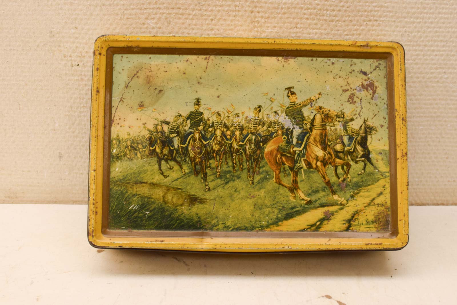 Alternative view of Vintage bewaarblik 48513