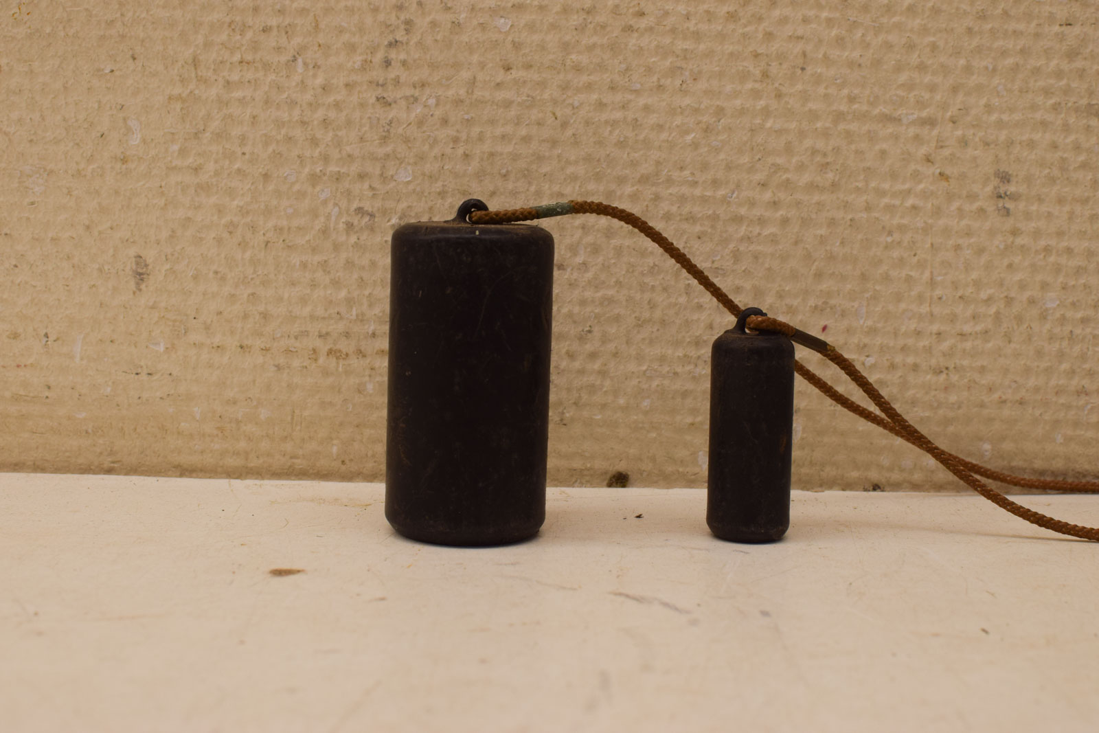 2 gewichten voor een klok 48514