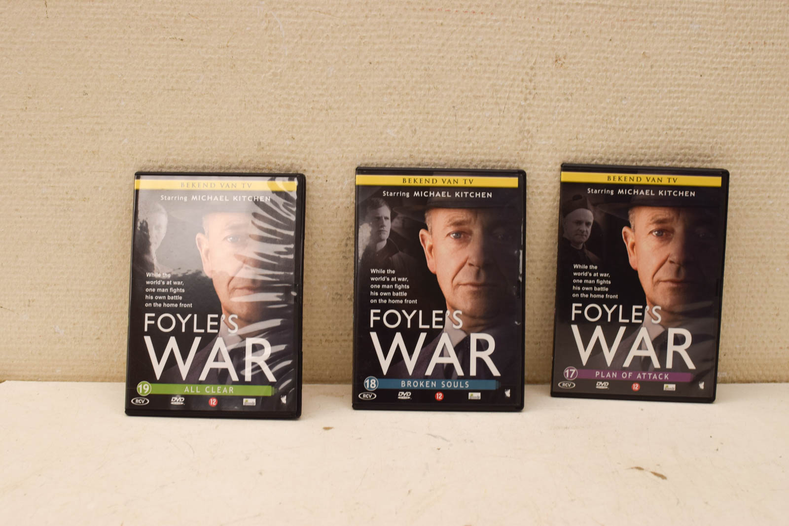 Alternative view of 3 dvd box Foyles war  serie 3  48522