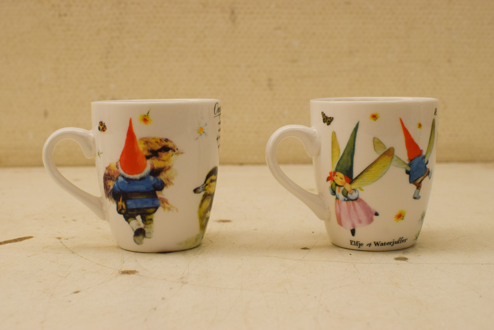 2 stuks Rien porseleinen bekers 48536