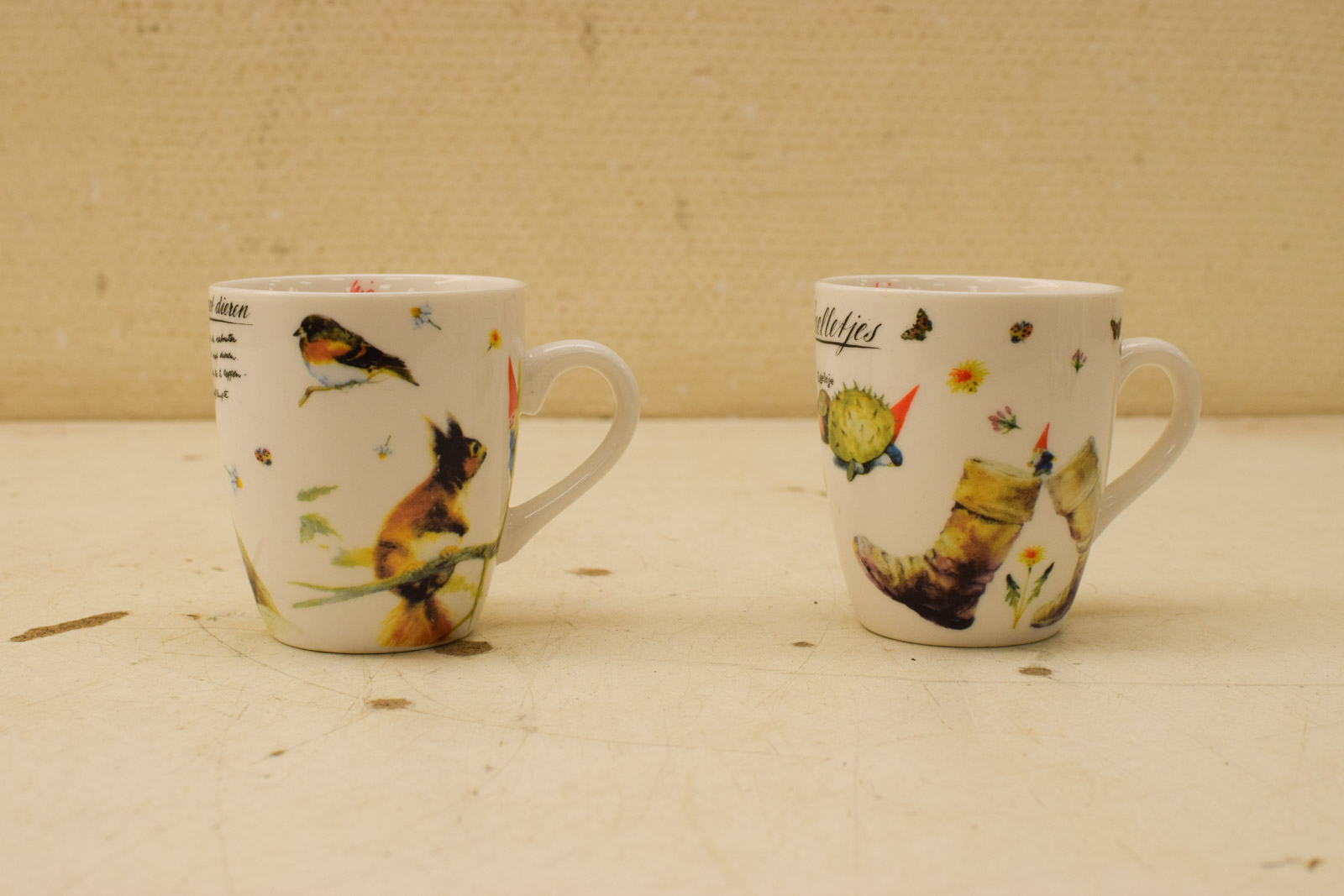 Alternative view of 2 stuks Rien porseleinen bekers  48536