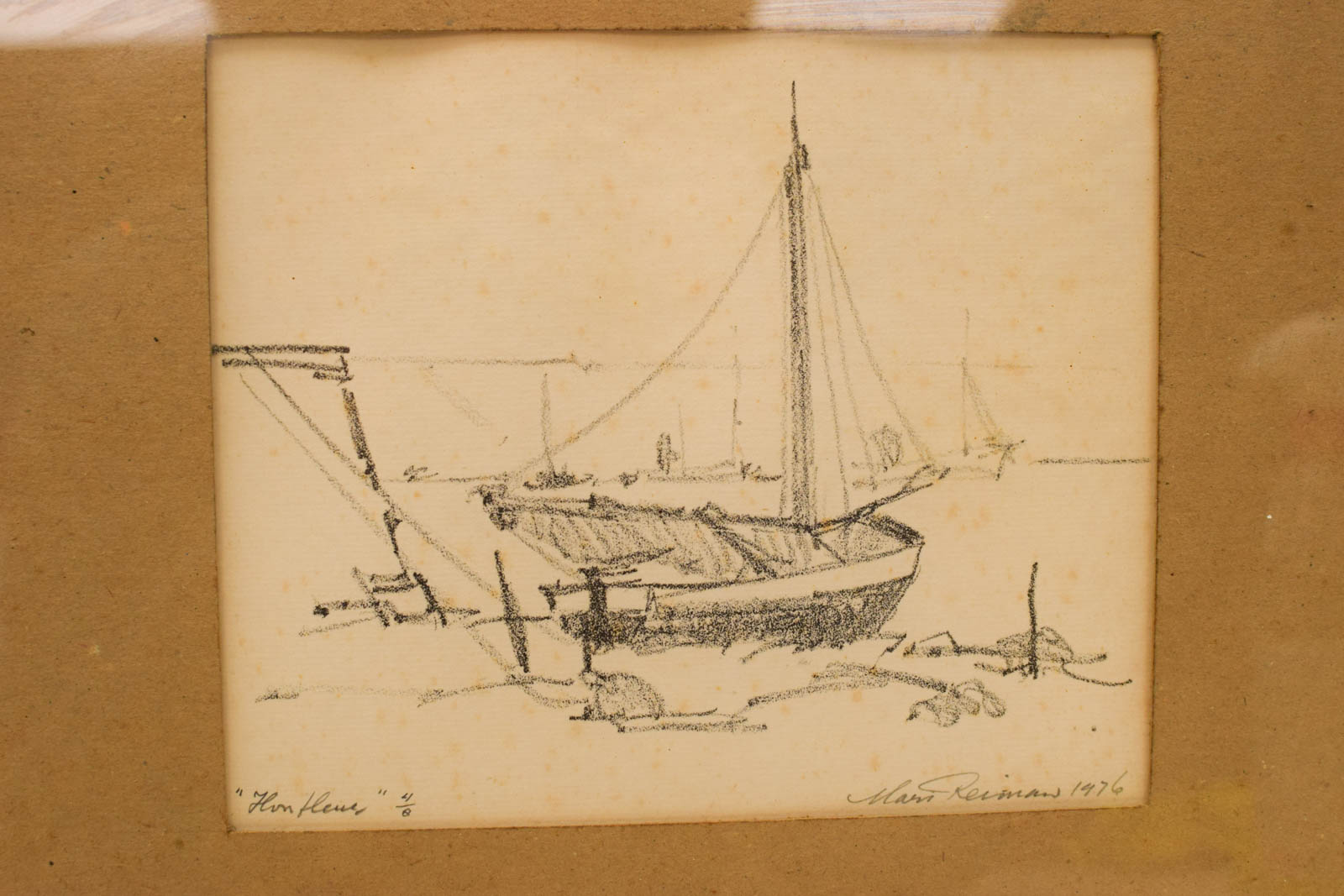 Alternative view of Een Ingelijste tekening / prent 48545