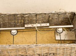Alternative view of Hanglamp met rieten kap 48546