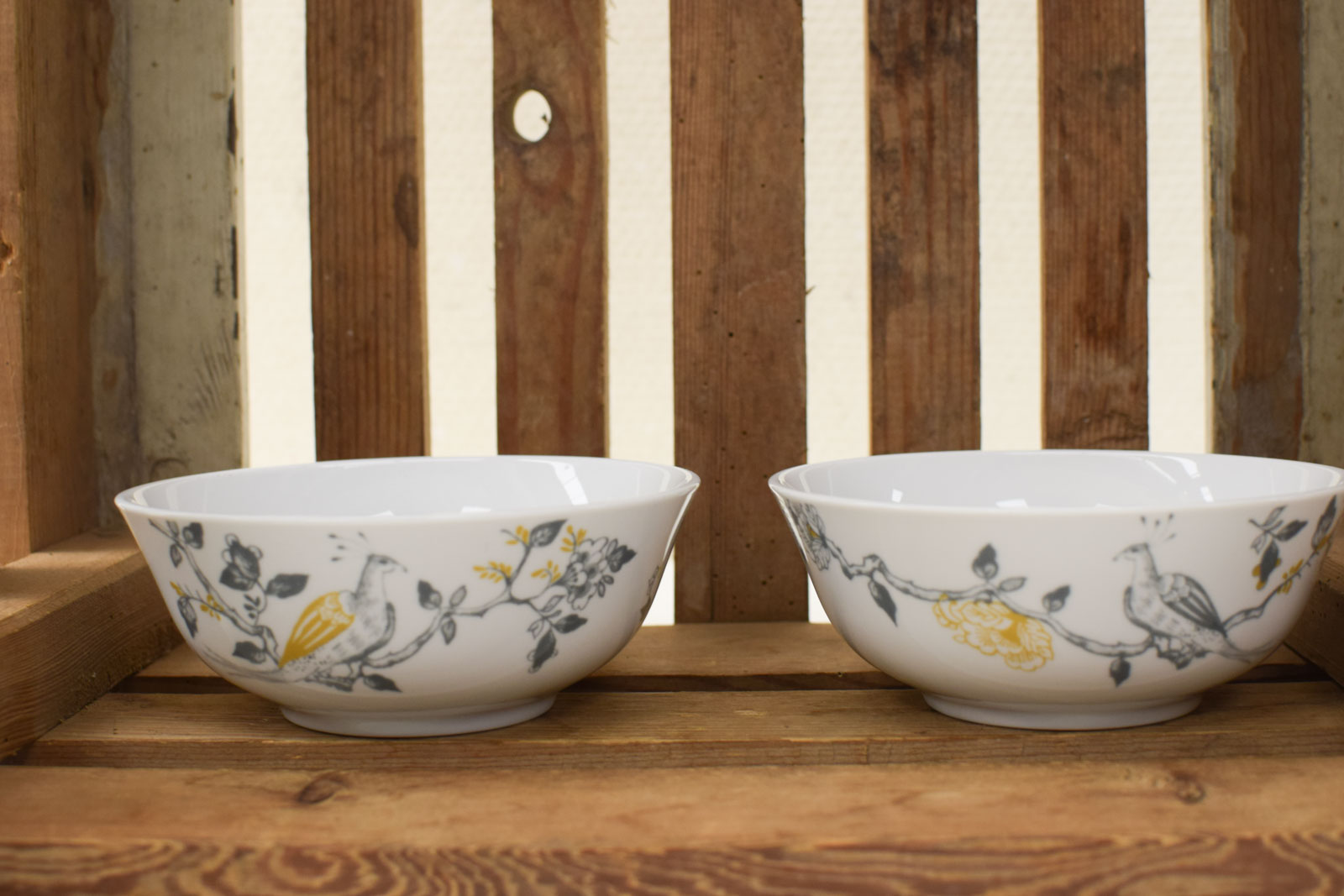 6 stuks Vivo porseleinen schaaltjes 48554