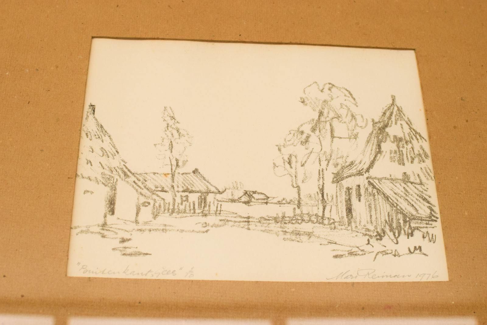 Alternative view of Een Ingelijste tekening / prent 48564