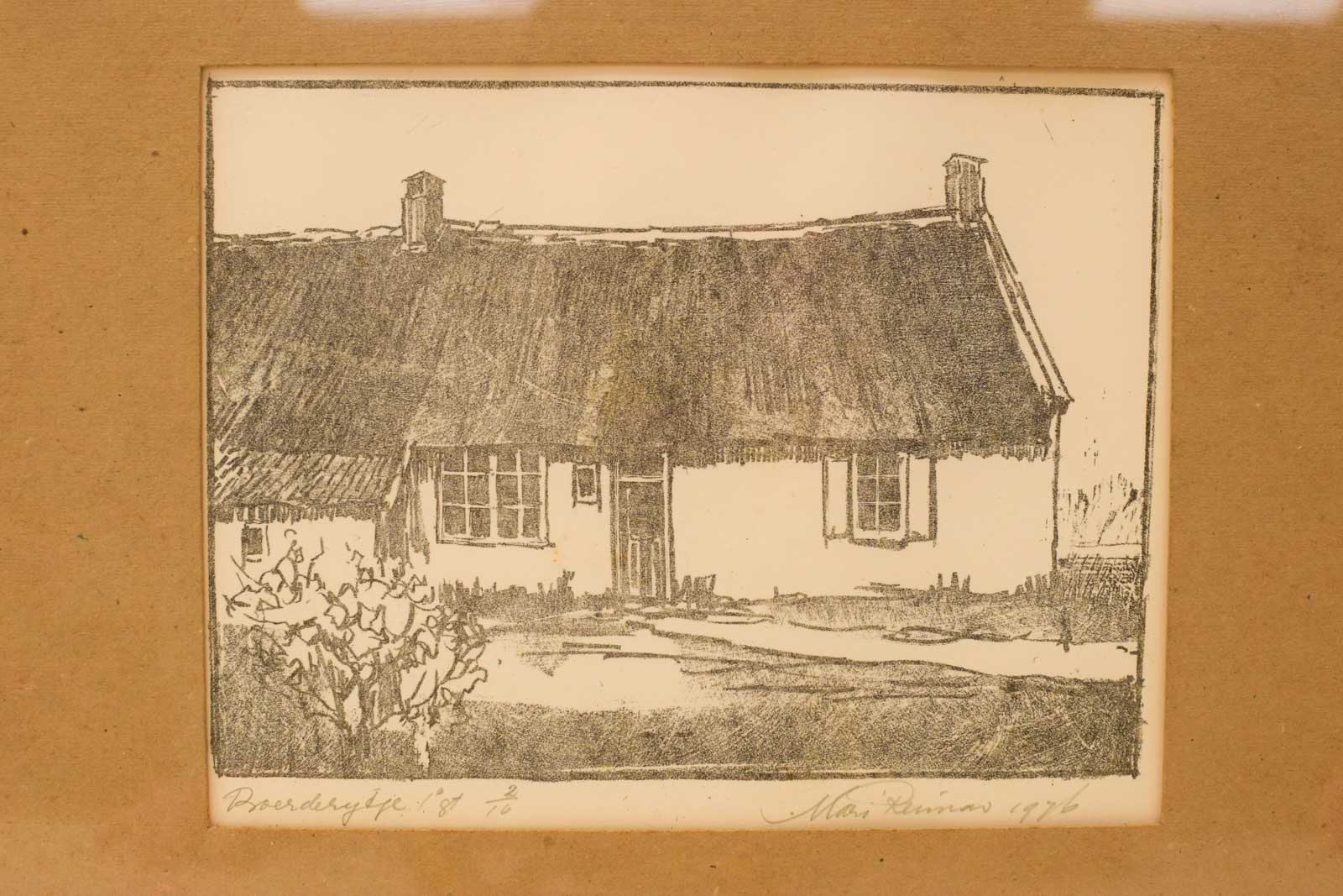 Alternative view of Een Ingelijste tekening / prent 48574