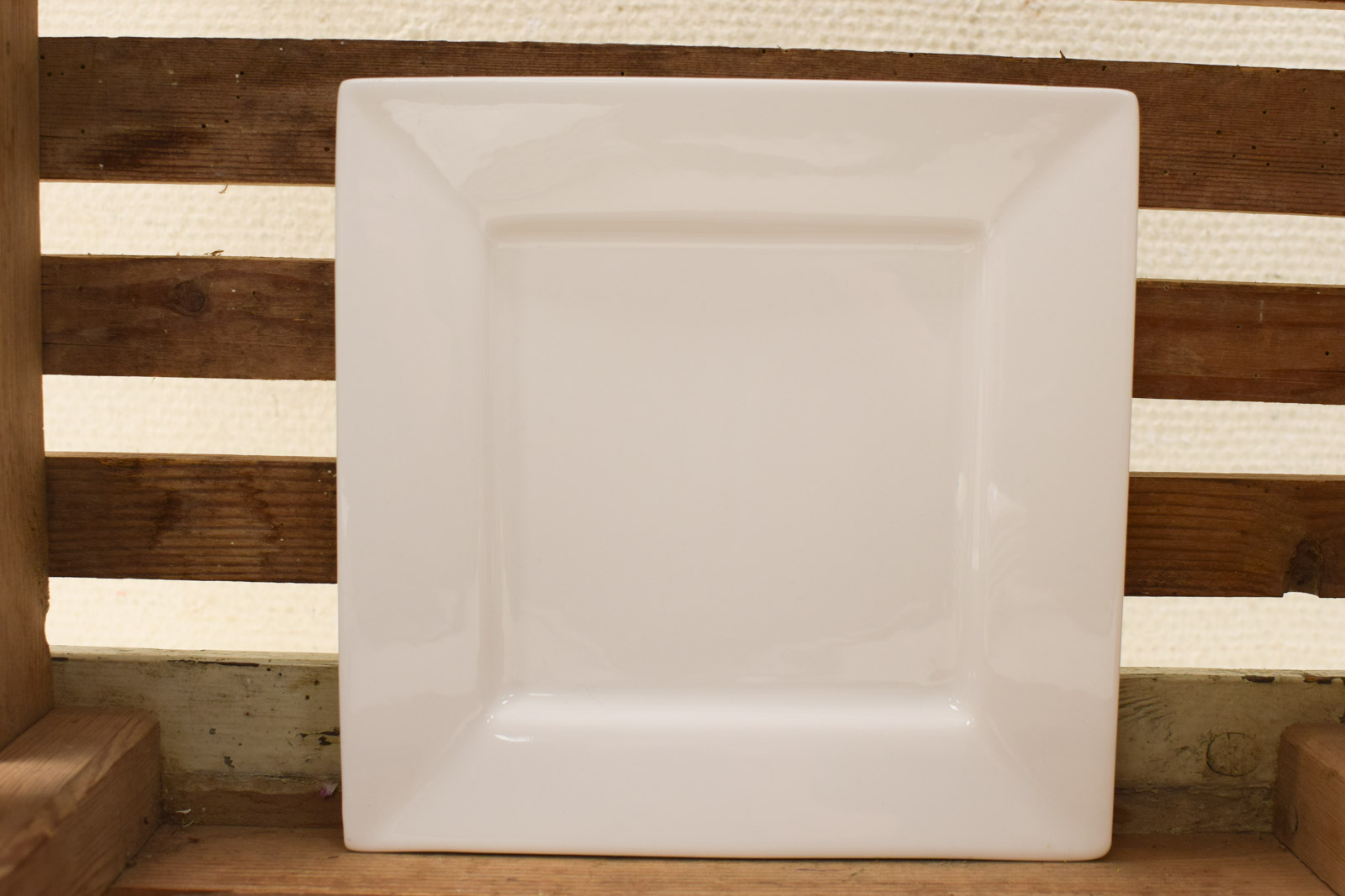 Alternative view of 6 stuks porseleinen  vierkante borden  48600