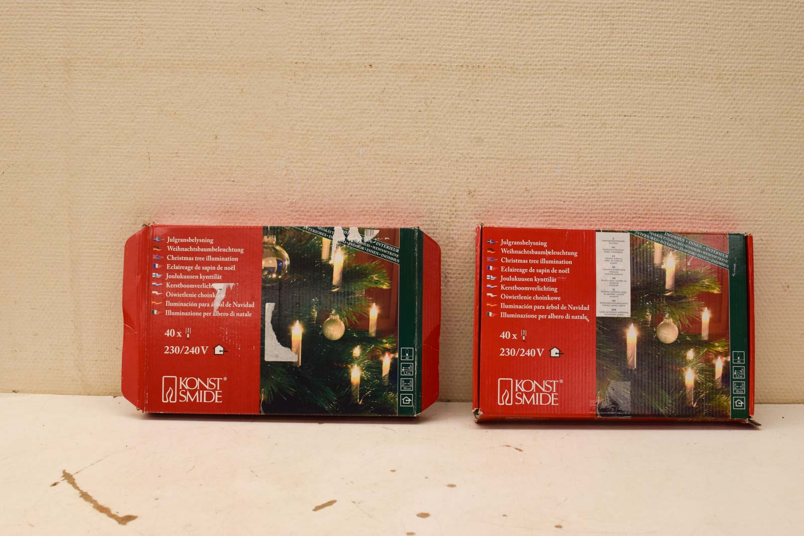 2 Stuks kerstboomverlichting 48607