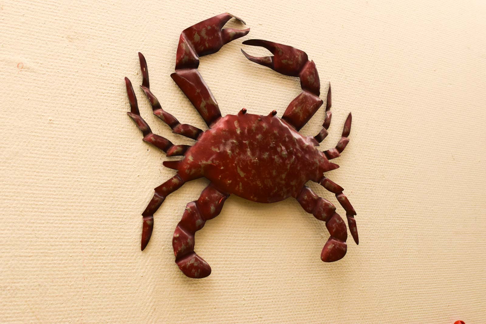 Alternative view of Muurdecoratie van een krab 48615