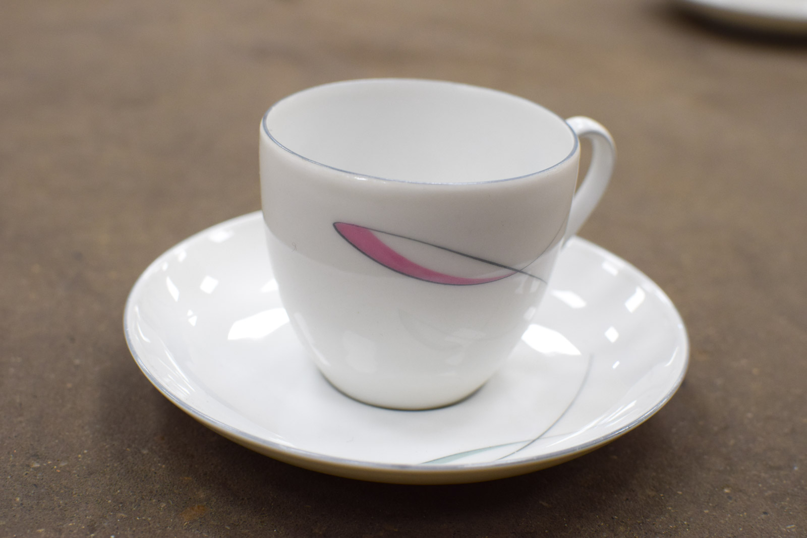 Alternative view of 17 delig Arsberg porseleinen thee servies  48621