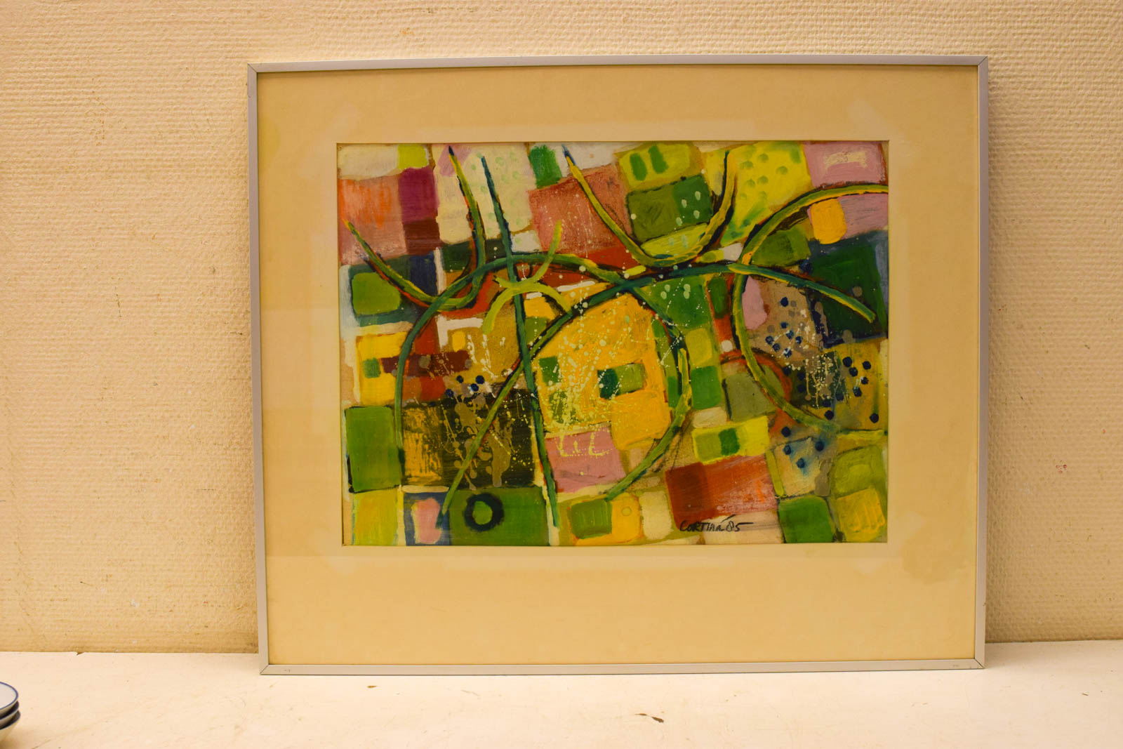 Prent/ geverfde tekening 48632