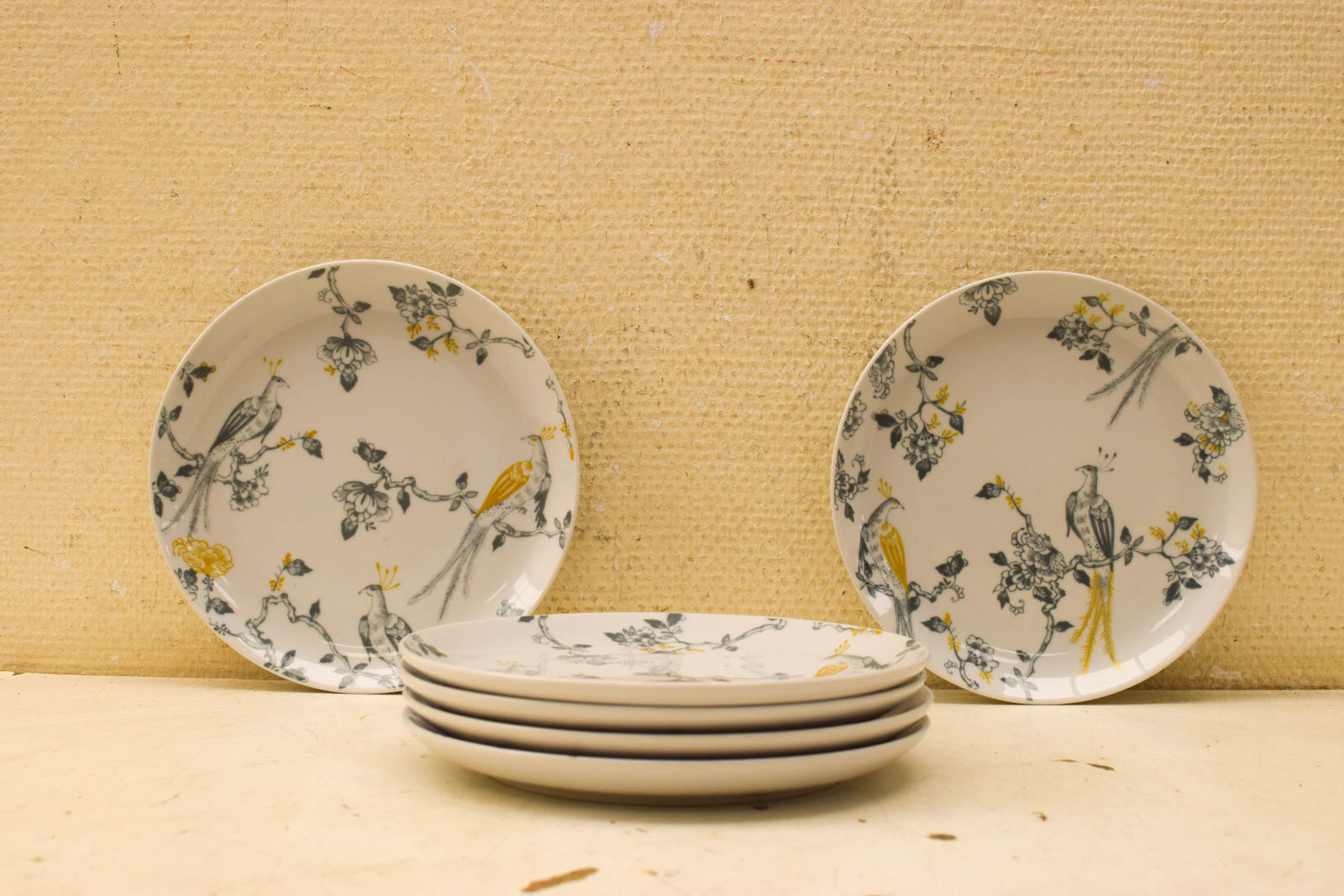 6 stuks Vivo  porseleinen borden  48646