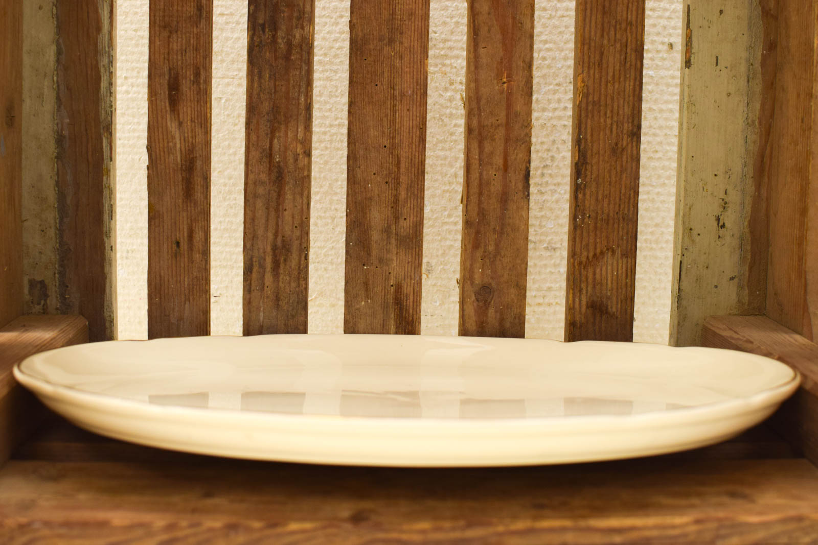 Porseleinen ovale schaal  48648