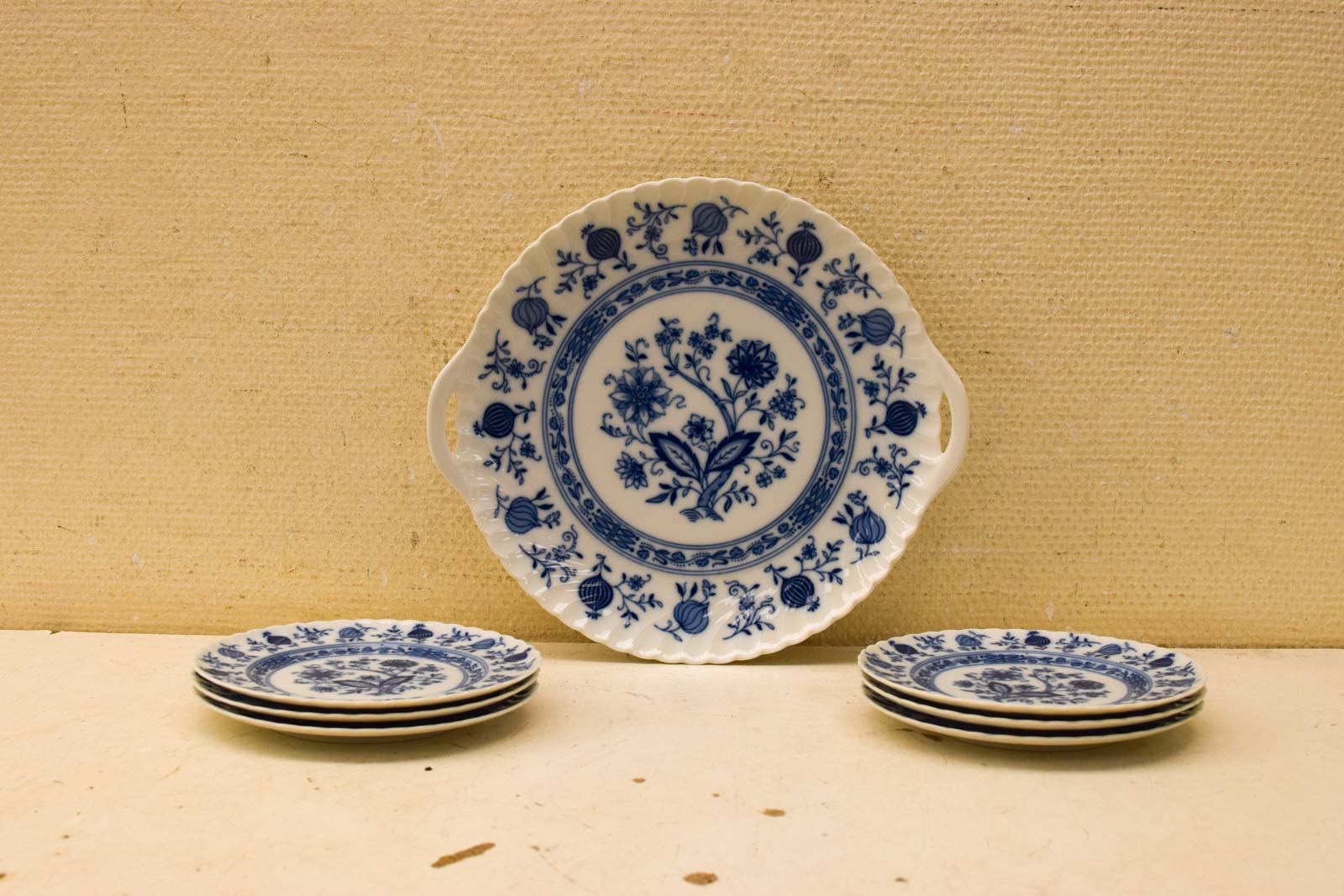 7 delig Royal tettau porseleinen gebaksservies  48664