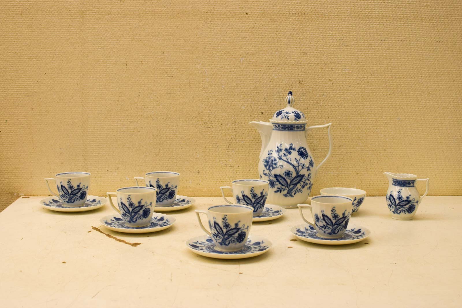 16 delig Royal Tettau porseleinen koffieservies 48671