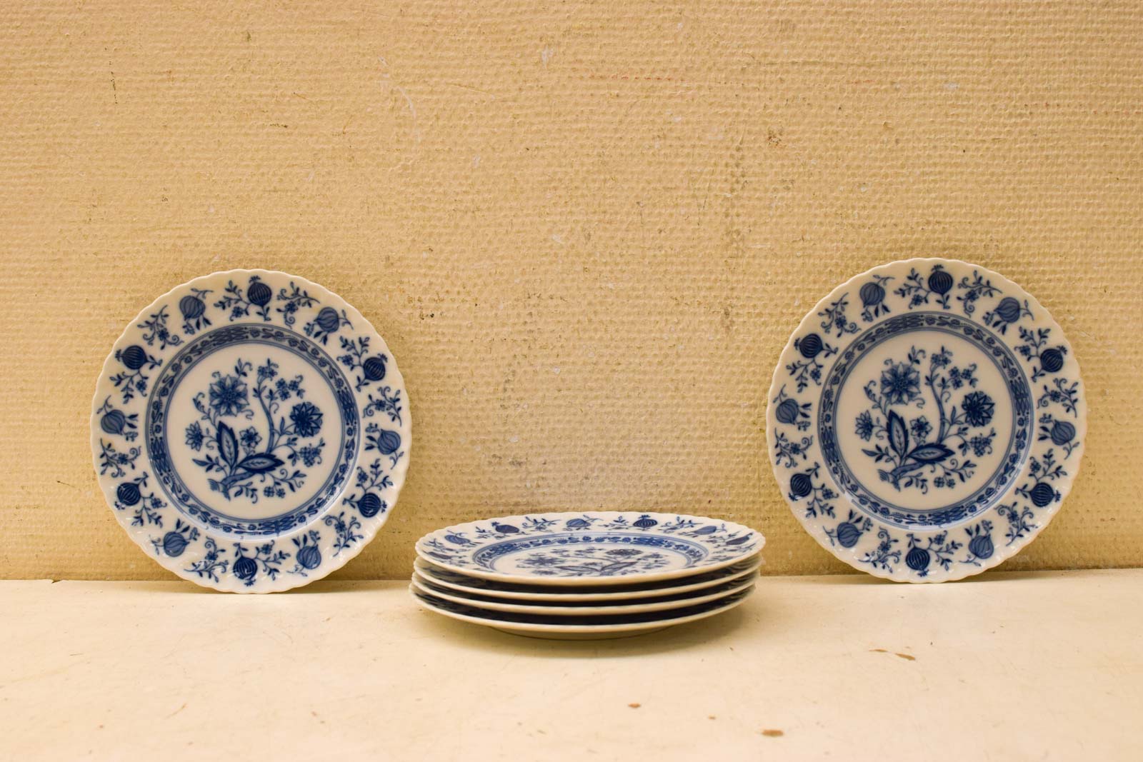 6 stuks Royal Tettau porseleinen borden 48675