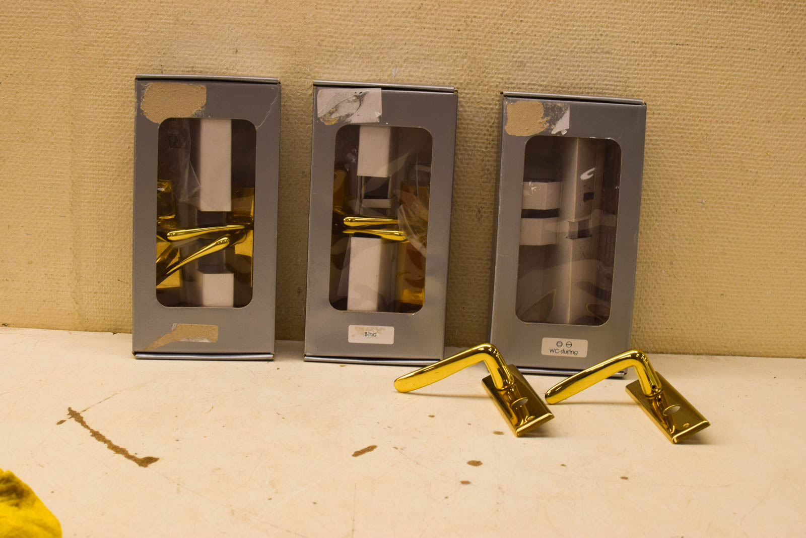 Alternative view of 3 stuks deurklinkers / deurbeslag  48685