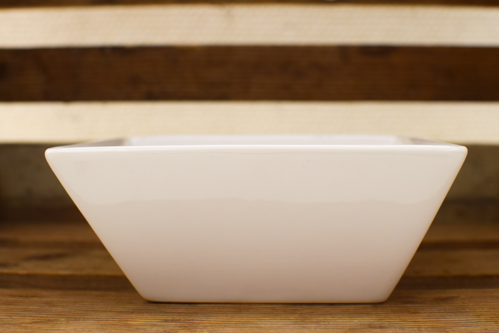 Alternative view of 6 stuks porseleinen vierkante bakjes  48700