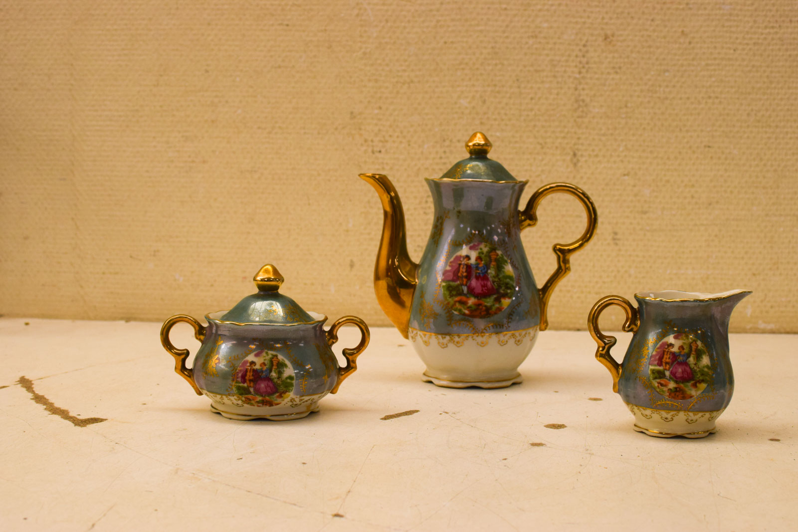 Alternative view of 5 delig porseleinen theeservies  48717