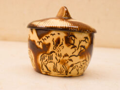 Alternative view of Kruger Park Porseleinen pot met deksel 48791
