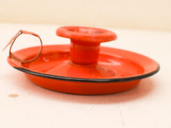 Alternative view of Vintage Emaille kandelaar 48819