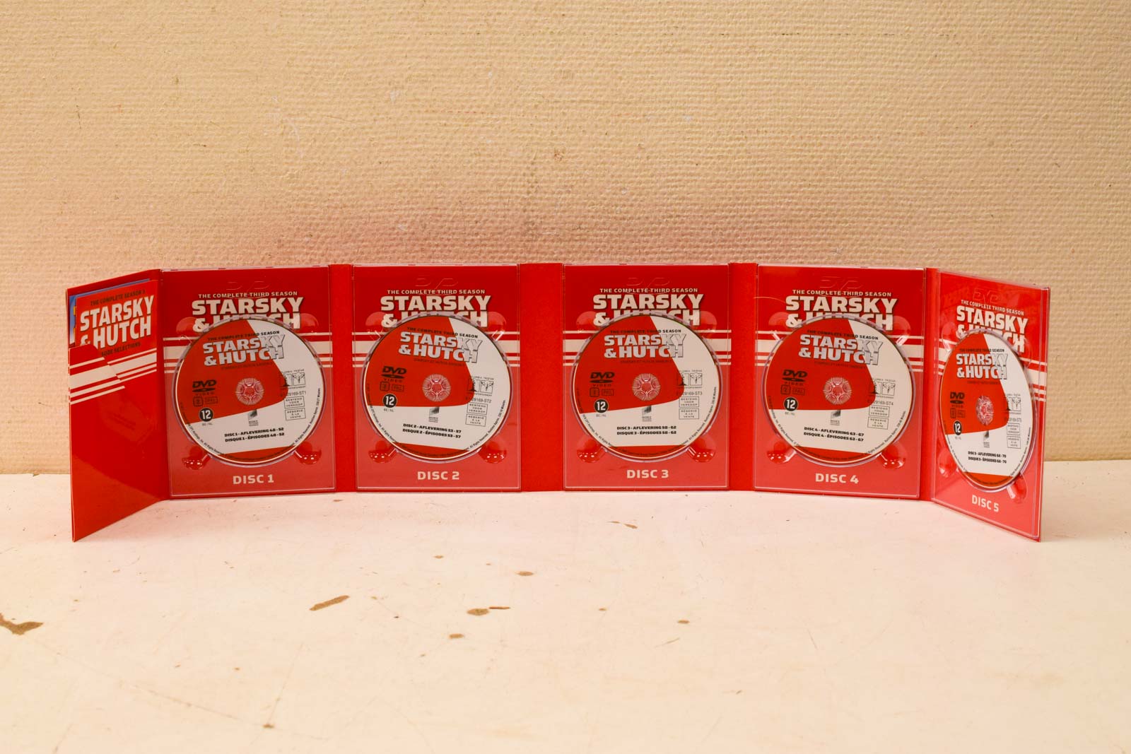 Alternative view of 5 dvd box Starsky & Hutch het complete derde seizoen  48844