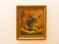 Schilderij van een vaas met bloemen 48862