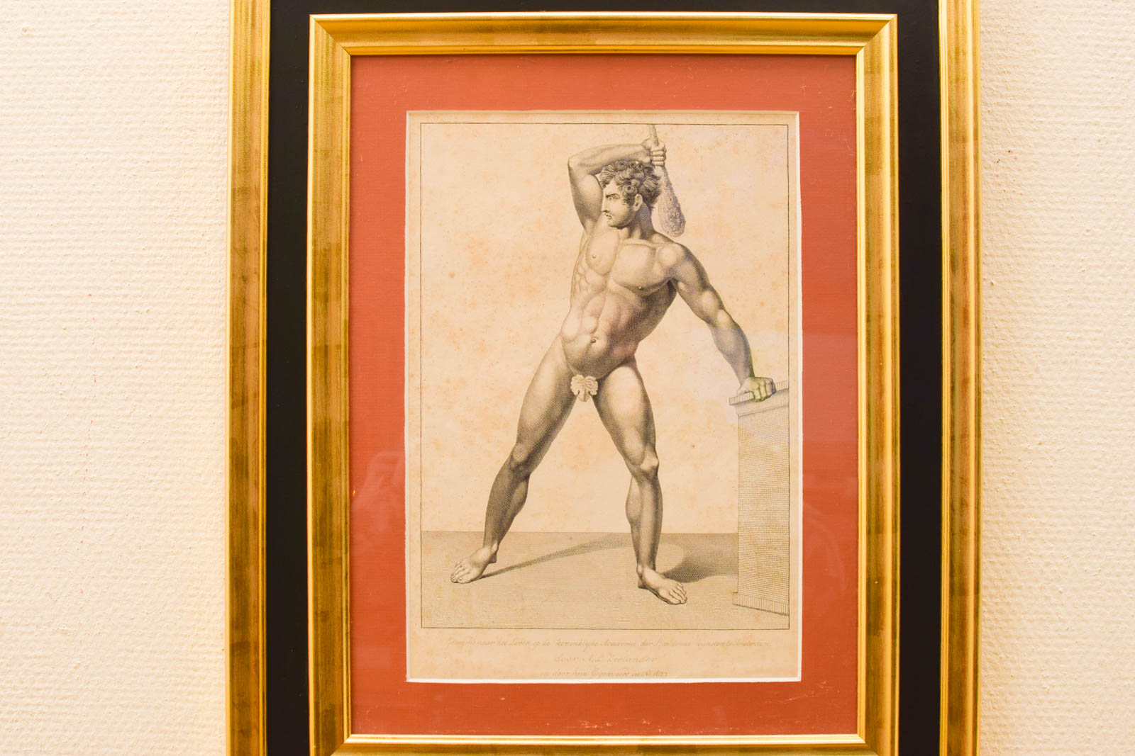 Alternative view of Prent van een man  48868