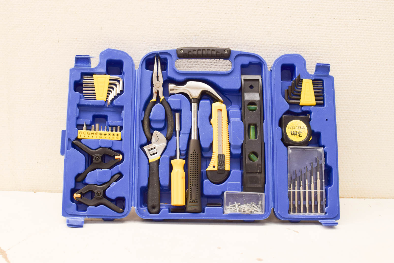 Handgereedschap in koffertje  48869