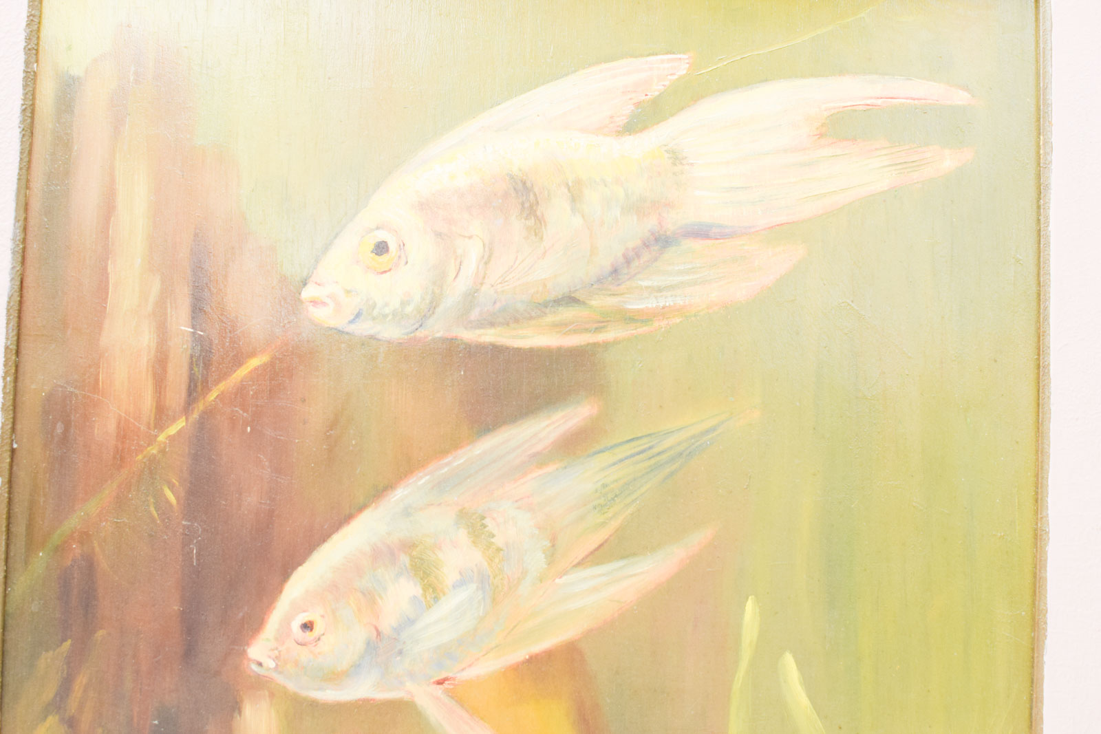 Alternative view of Schilderij van 2 vissen  48875