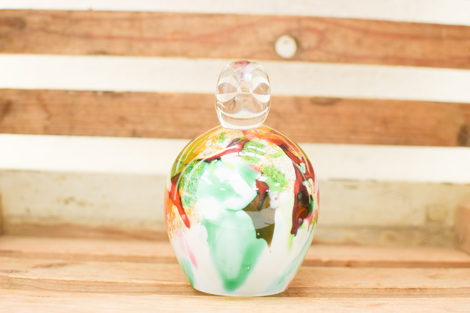 Alternative view of Glazen beeldje van een vogeltje 48896