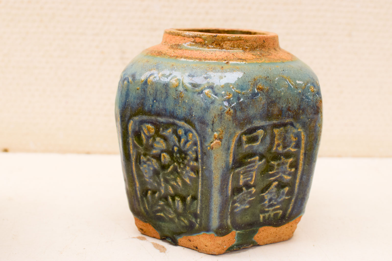 Alternative view of 3 stuks Chinese Gemberpot 48898