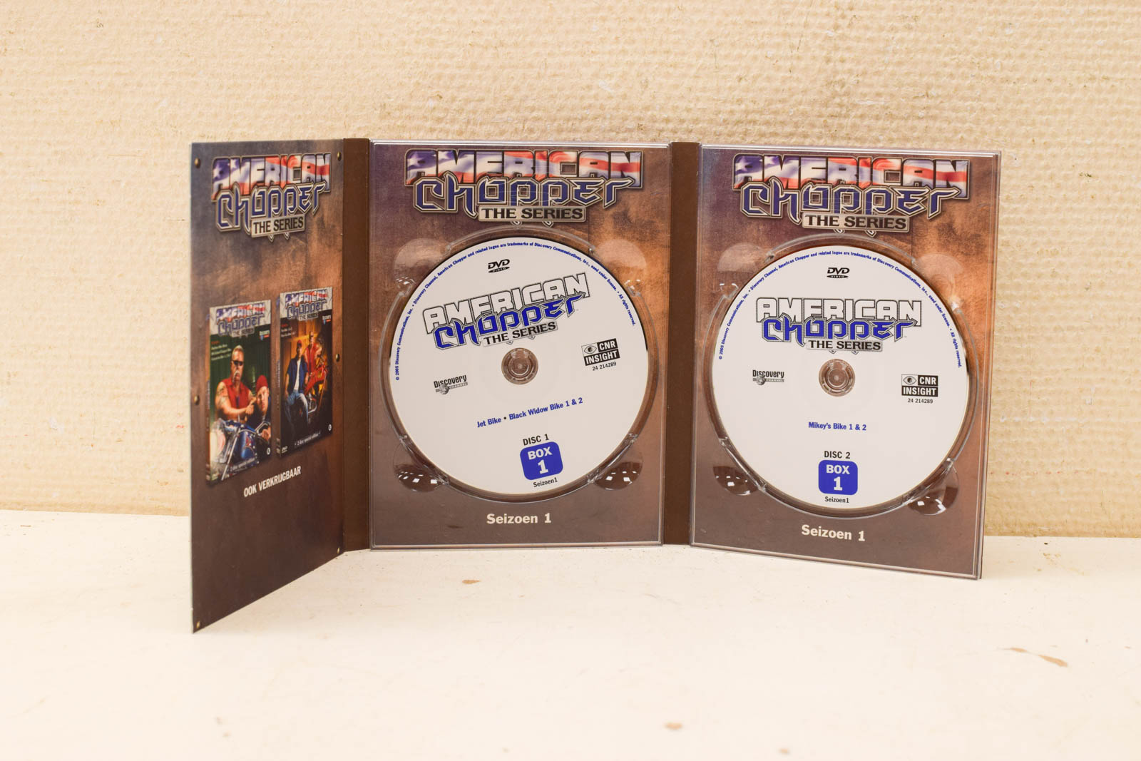 Alternative view of 2 DVD box American Chopper the serie  48899