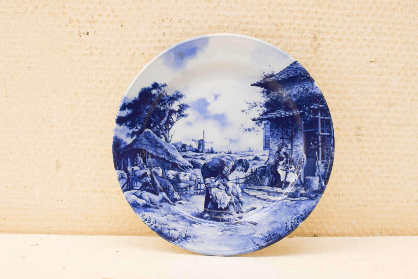 Delft Blauw porseleinen wandbord  48904