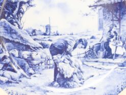 Alternative view of Delft Blauw porseleinen wandbord 48904