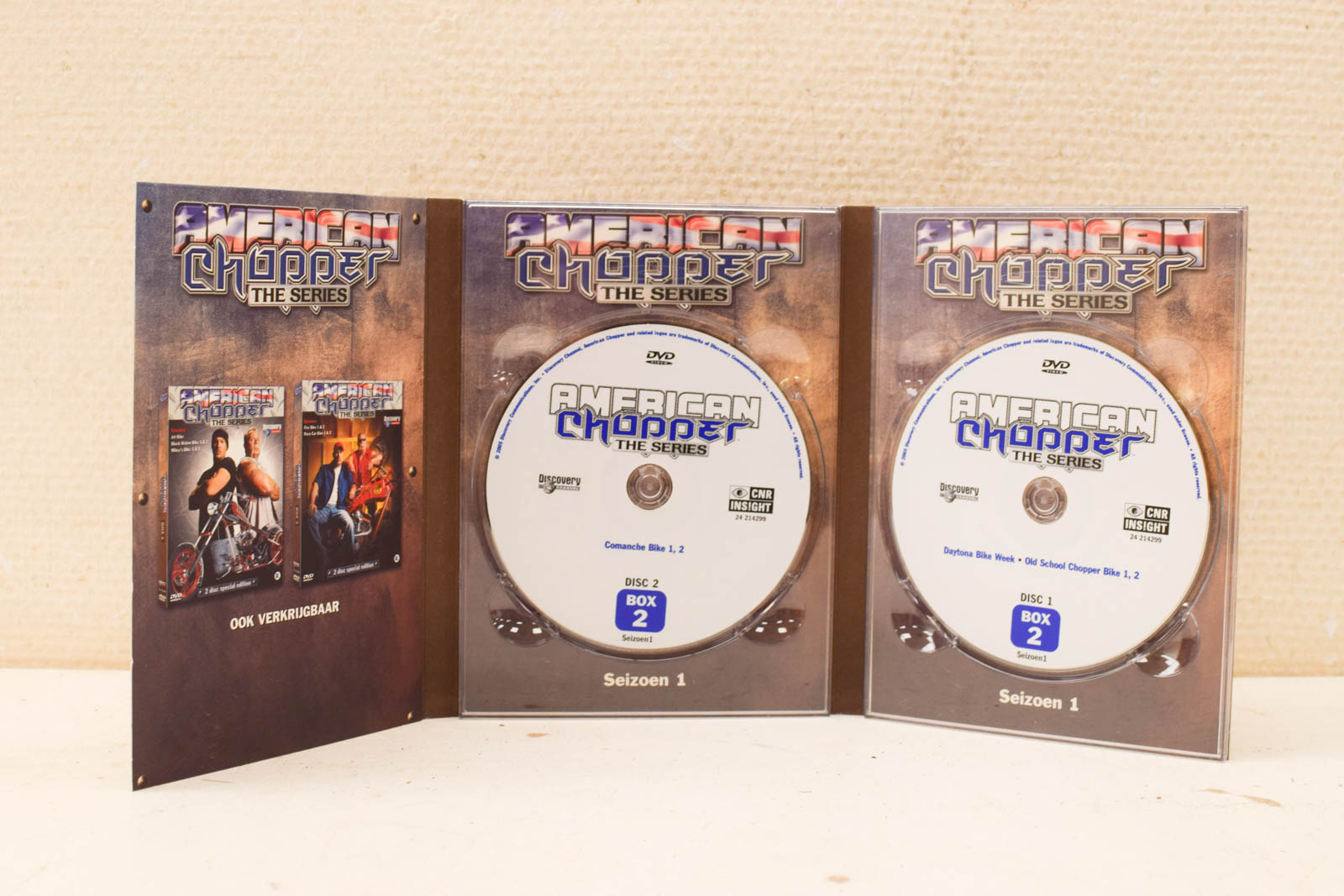 2 DVD box American chopper te serie 48906