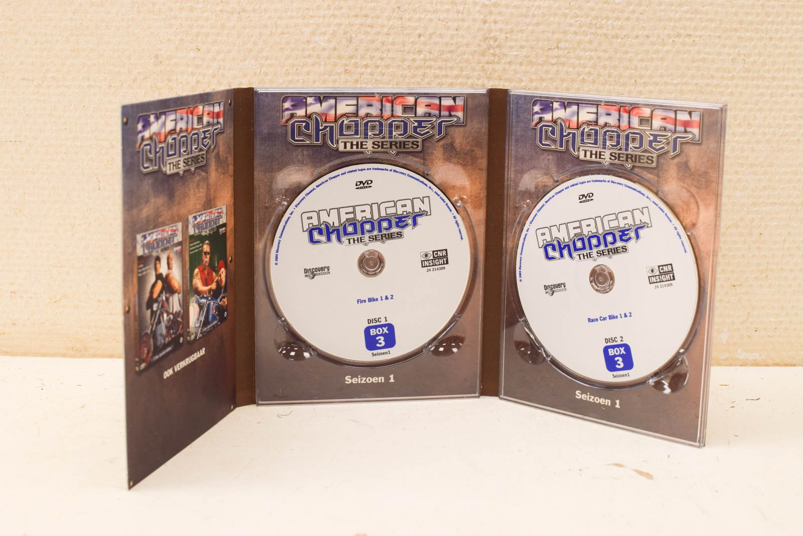 Alternative view of 2 DVD box American Chopper the serie  48915