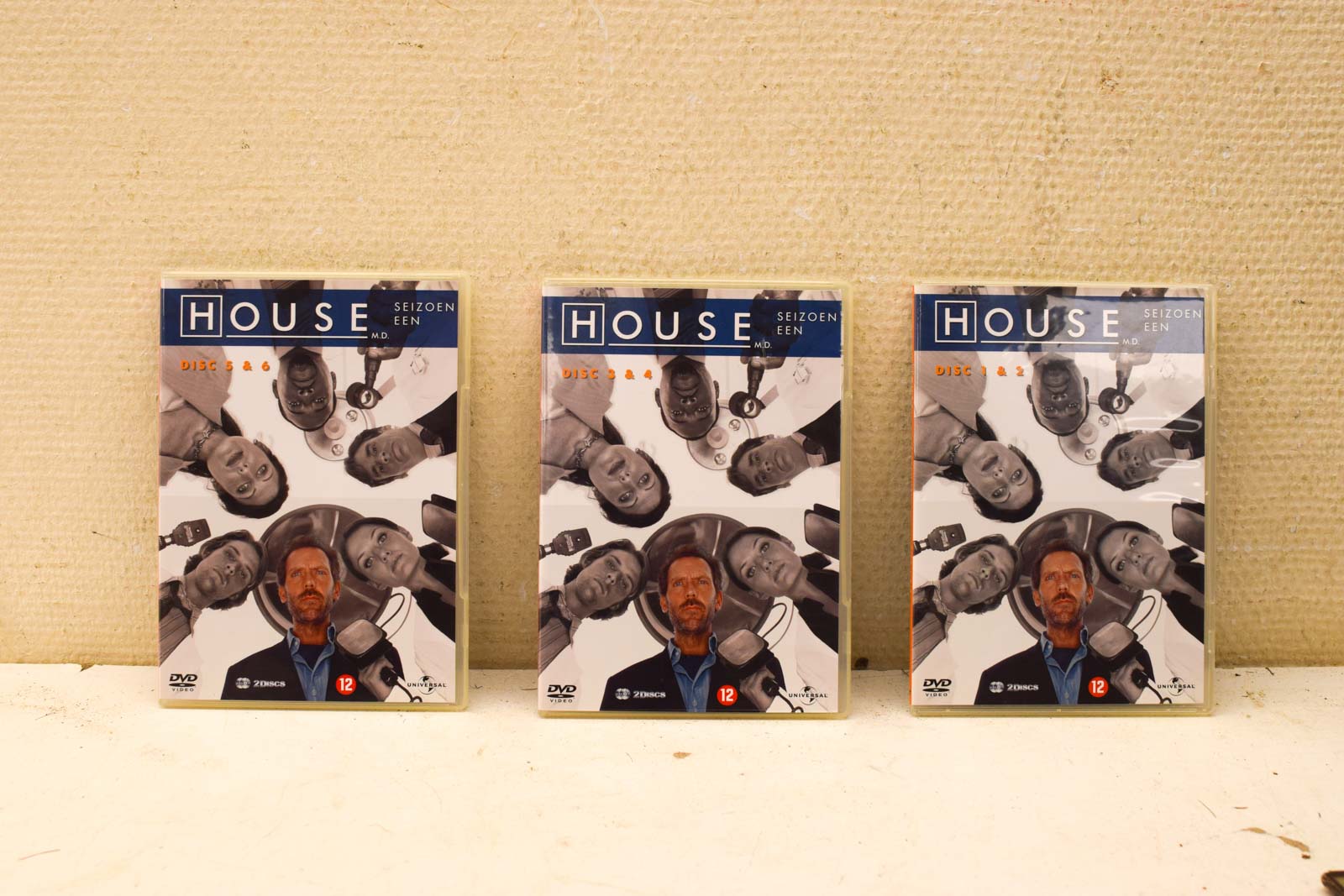 Alternative view of 6 dvd box House  Seizoen 1  48930