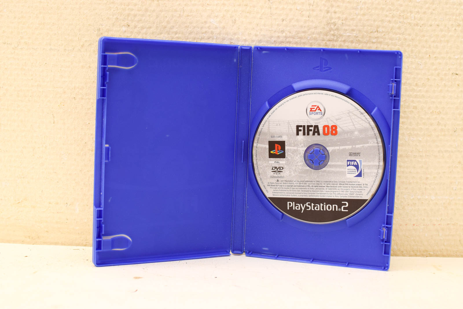 Alternative view of Fifa 08 spel voor Playstation 2  48934