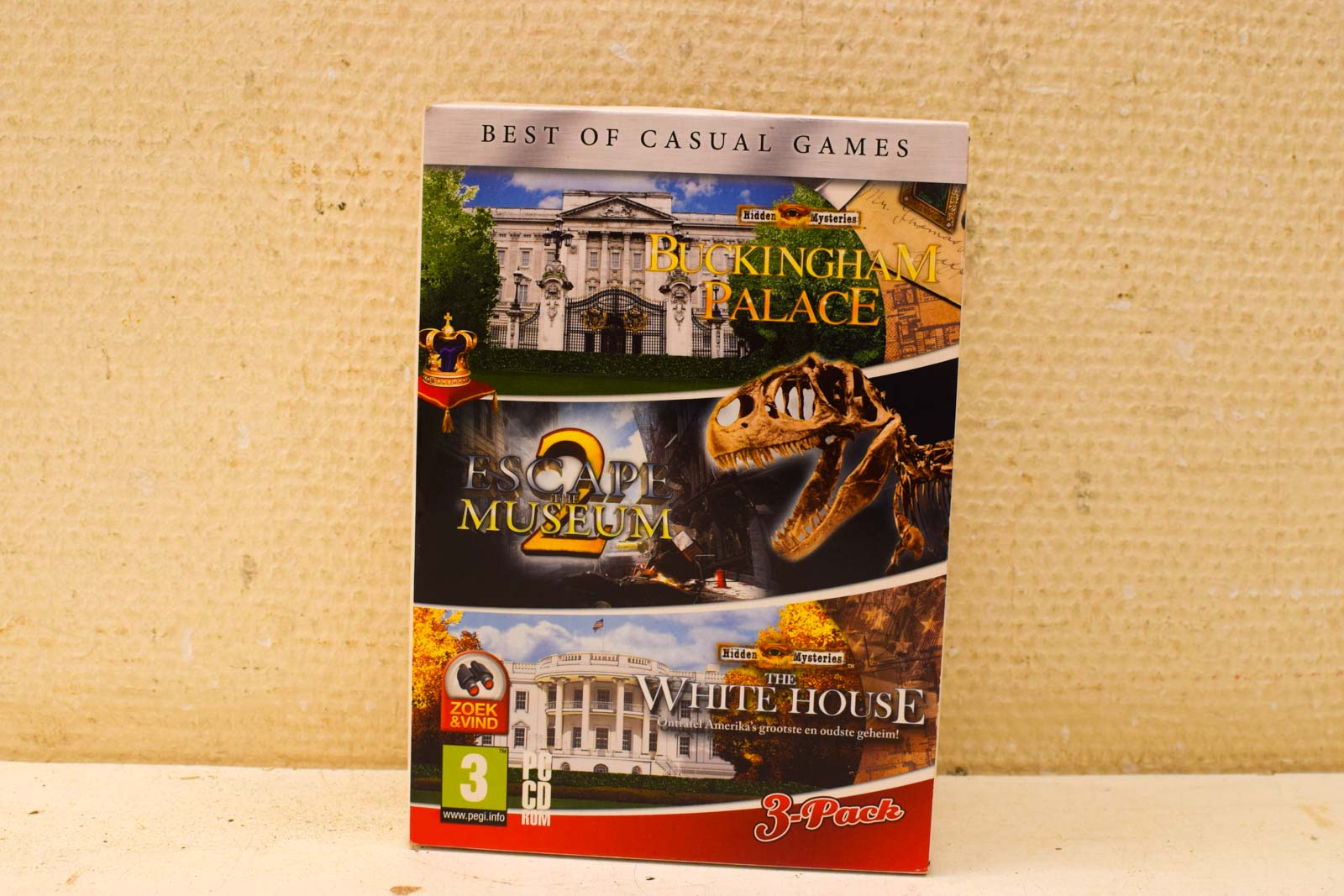 3  pc cd rom  Best of Casual Games  48939