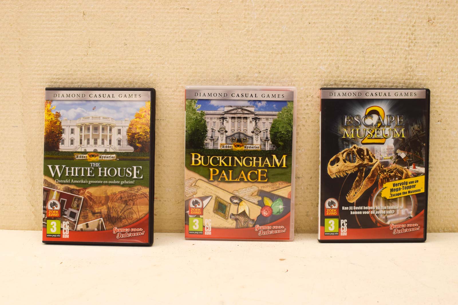 Alternative view of 3  pc cd rom  Best of Casual Games  48939